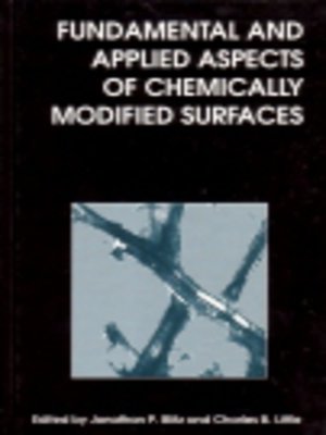 cover image of Fundamental and Applied Aspects of Chemically Modified Surfaces